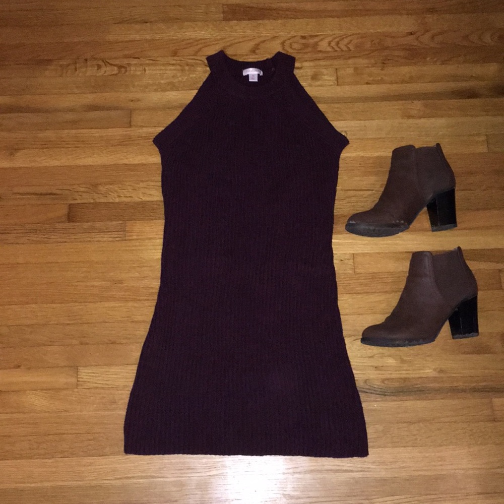 Sleeveless knit dress